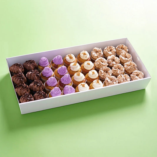 36 Cupcake Catering Dessert Box (VEGAN)