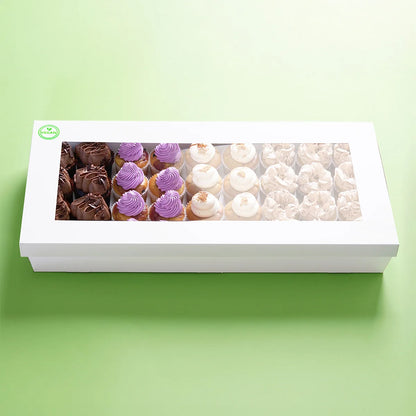 36 Cupcake Catering Dessert Box (VEGAN)