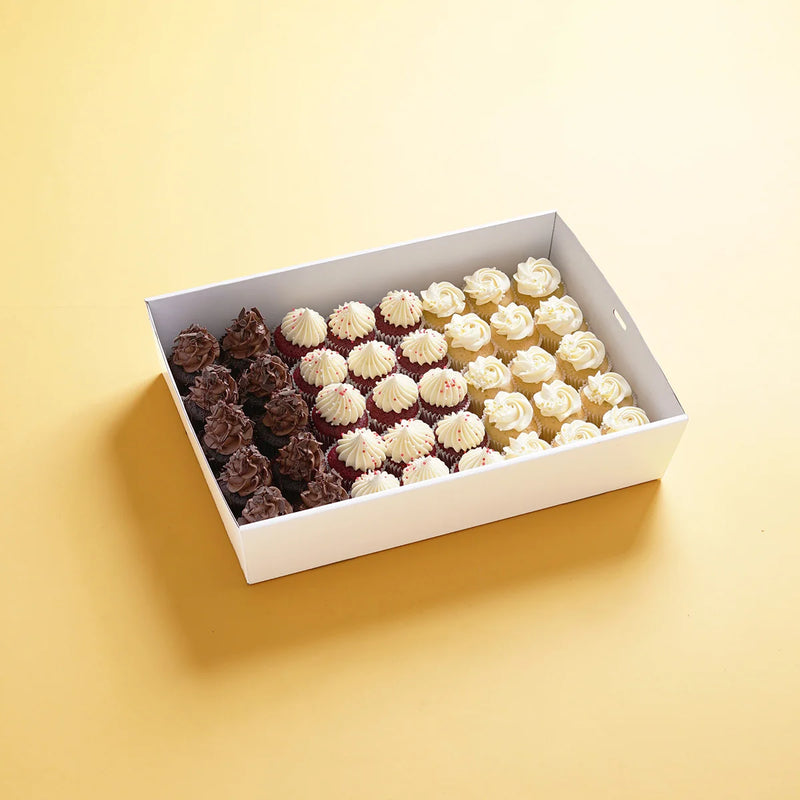 40 Mini Cupcake Catering Dessert Box -  Cupcake Central