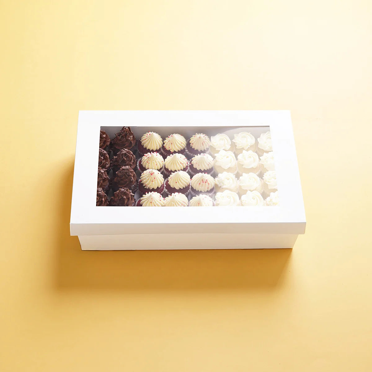 40 Mini Cupcake Catering Dessert Box -  Cupcake Central