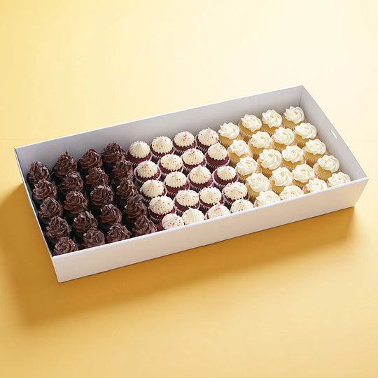 60 Mini Cupcake Catering Dessert Box -  Cupcake Central