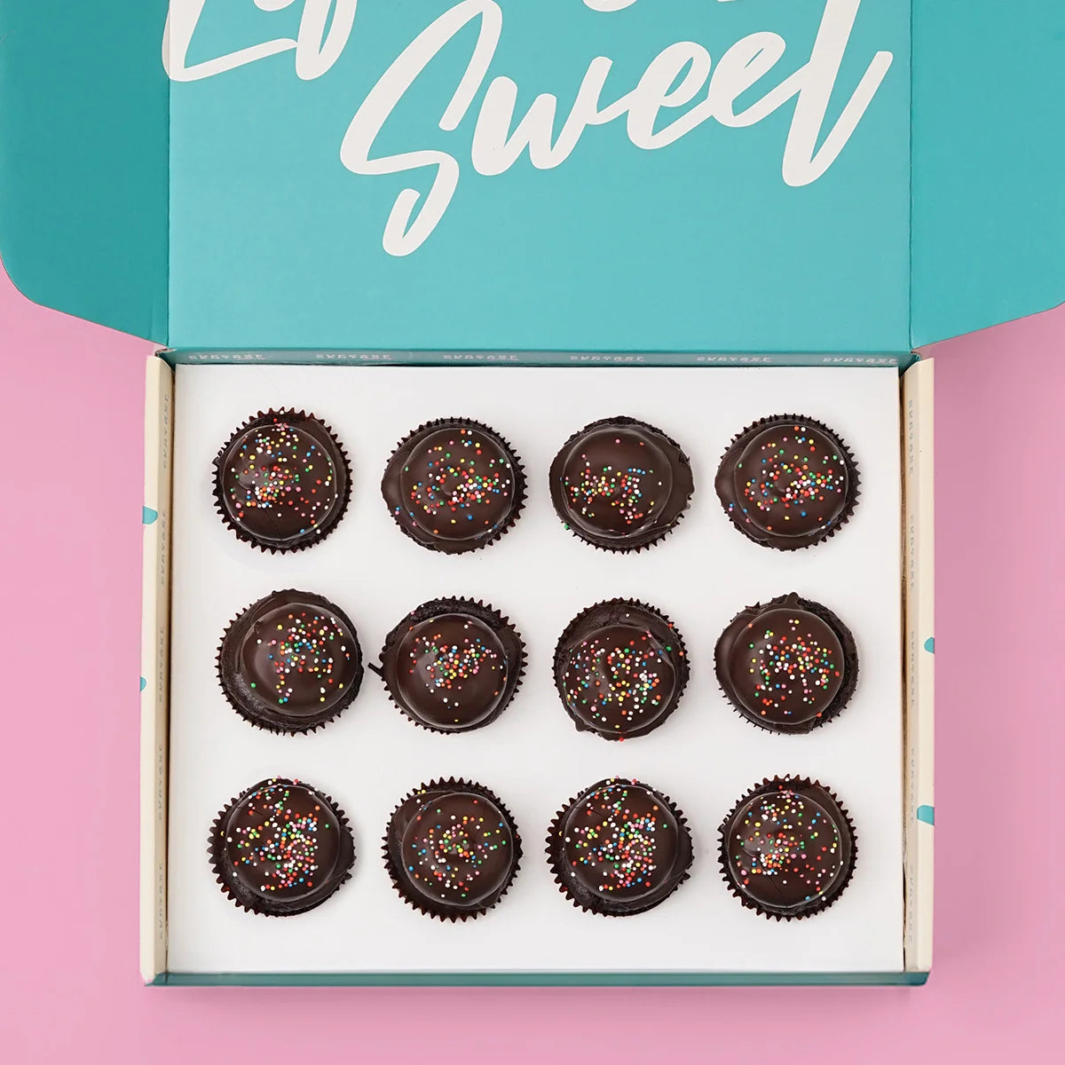 12 Chocolate Vegan (V+GF+LFM) Cupcake Gift Box -  Cupcake Central