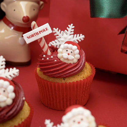 15 Christmas Mini Cupcakes Gift Box -  Cupcake Central