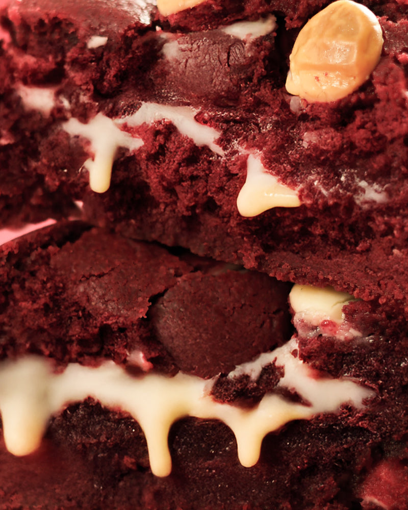 6 Red Velvet Cookie Gift Box