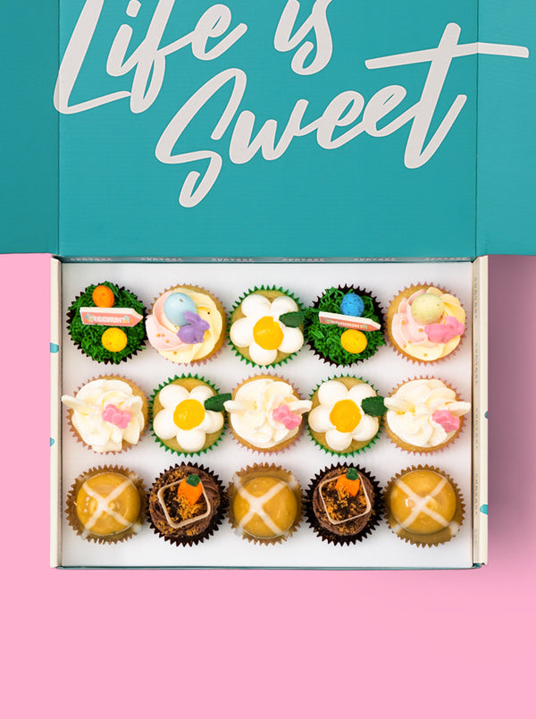 15 Easter Mini Cupcake Gift Box