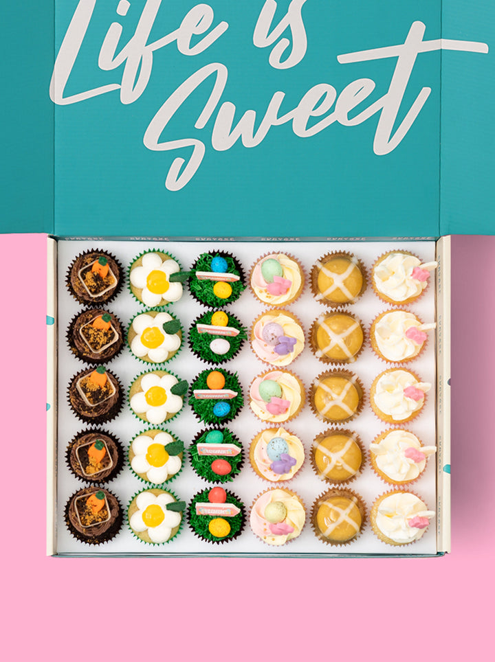 30 Easter Mini Cupcake Gift Box