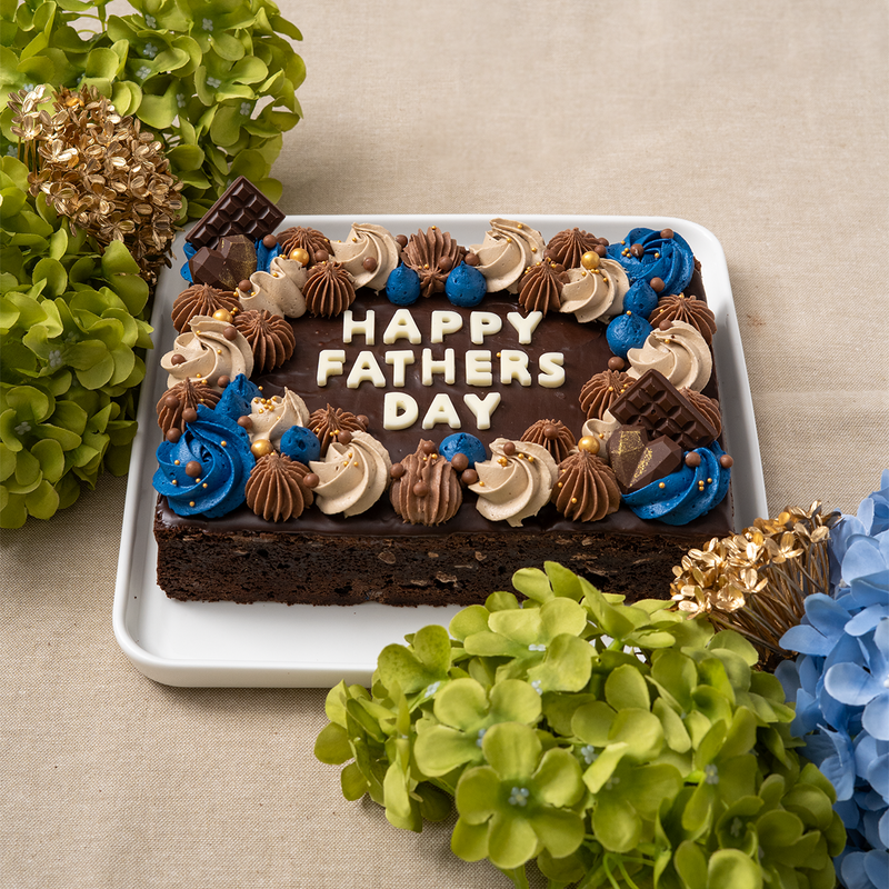 Father's Day Brownie Slab Gift Box