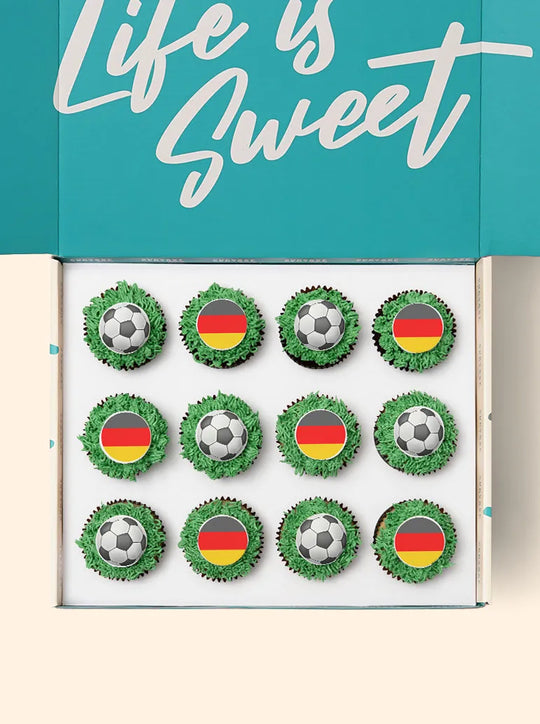 12 Germany World Cup Cupcake Gift Box