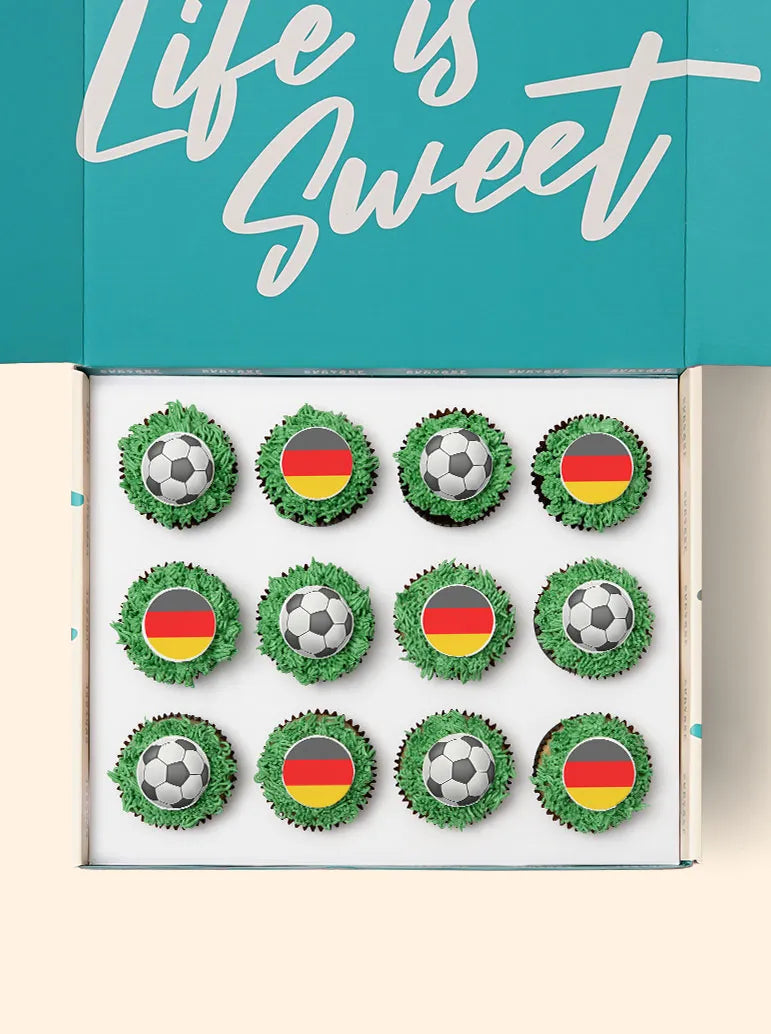 12 Germany World Cup Cupcake Gift Box