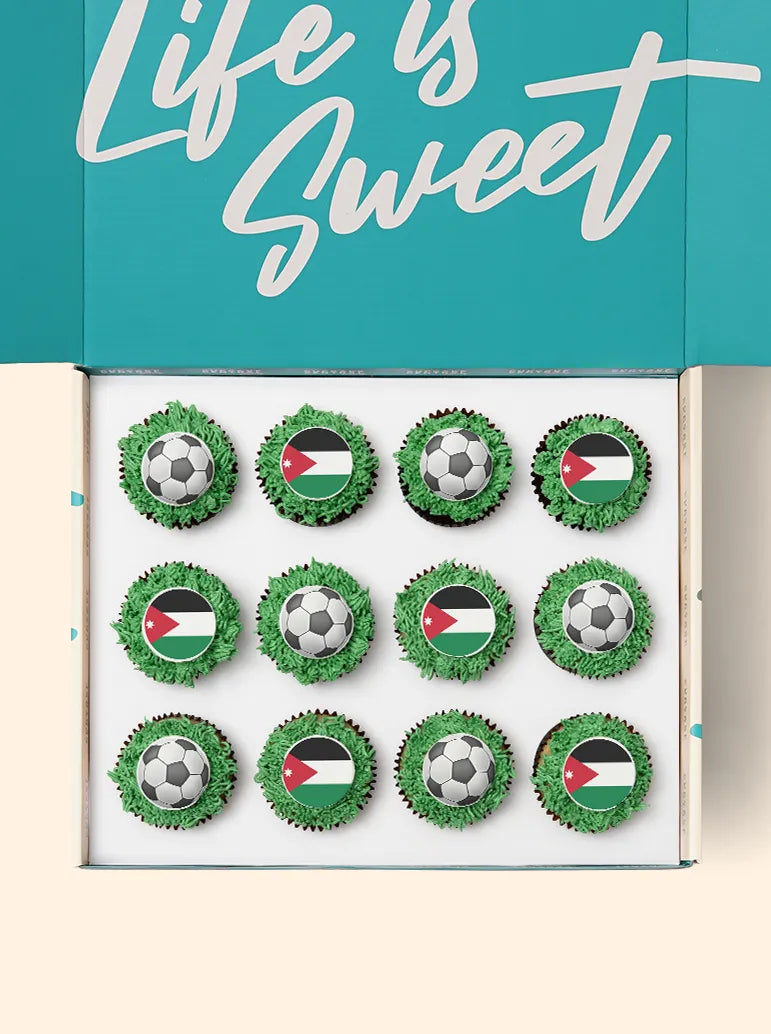 12 Jordan World Cup Cupcake Gift Box