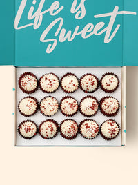 15 Red Velvet Mini Cupcake Gift Box (GF)