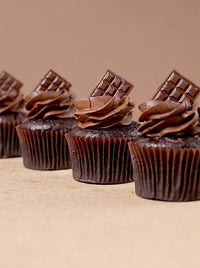 15 Double Chocolate Mini Cupcake Gift Box (GF)