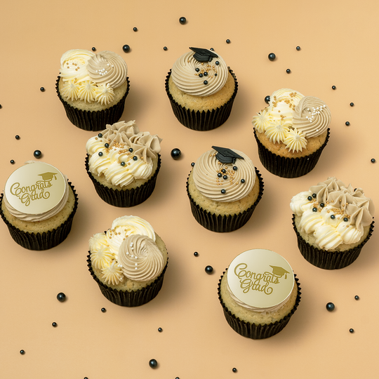 12 Graduation Cupcake Gift Box