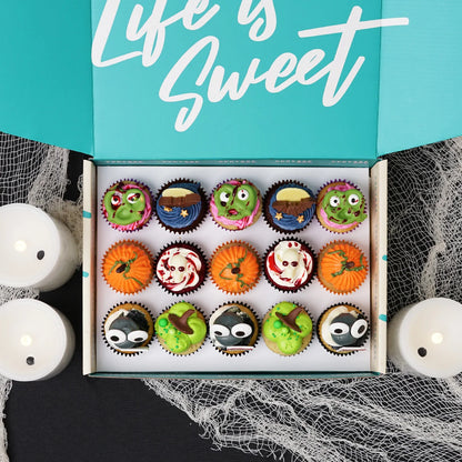 15 Halloween Mini Cupcake Gift Box