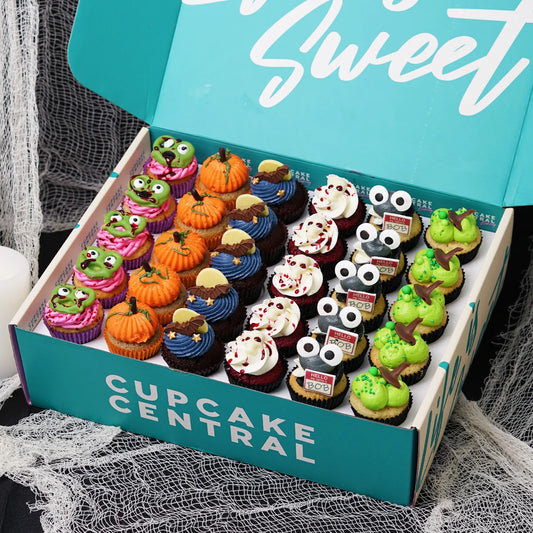 30 Halloween Mini Cupcake Gift Box