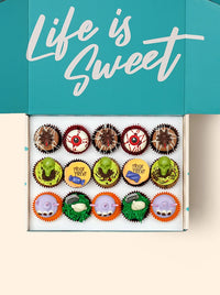 15 Halloween Mini Cupcake Gift Box