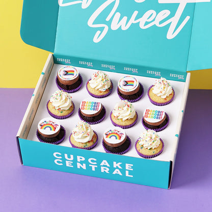 12 IDAHOBIT Cupcake Gift Box