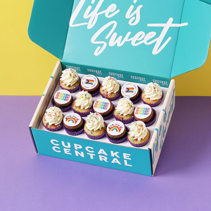 15 IDAHOBIT Mini Cupcake Gift Box -  Cupcake Central
