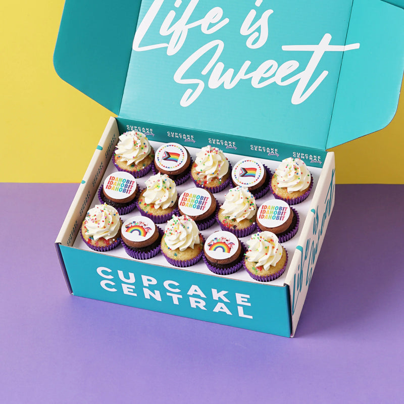 15 IDAHOBIT Mini Cupcake Gift Box -  Cupcake Central