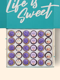 30 International Women's Day Mini Cupcake Gift Box