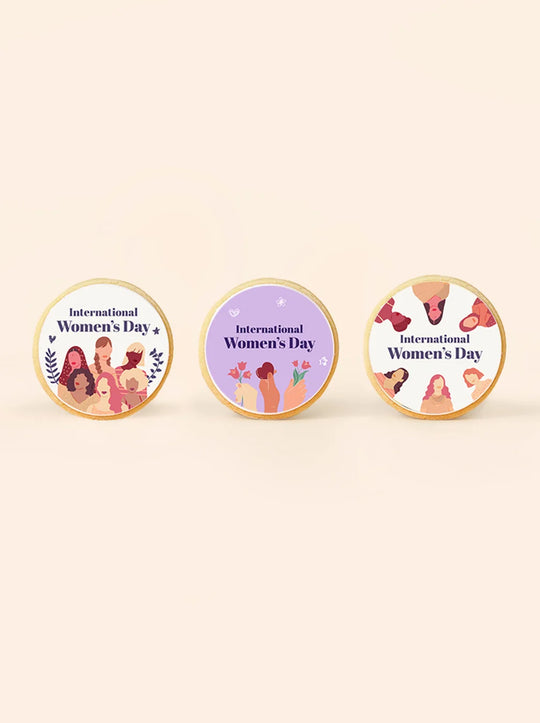 12 International Women's Day Shortbread Gift Box