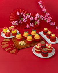 12 Lunar New Year Cupcake Gift Box