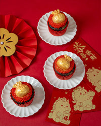 12 Lunar New Year Cupcake Gift Box