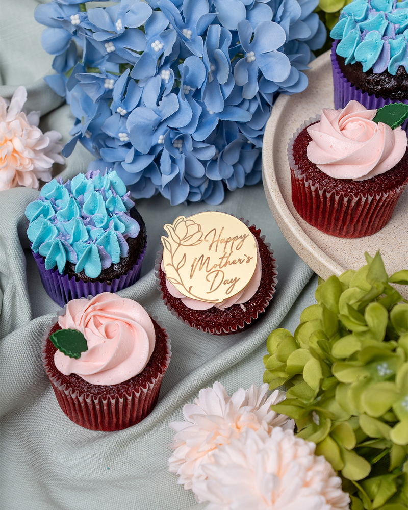 12 Mother's Day Cupcake Gift Box - (GF)
