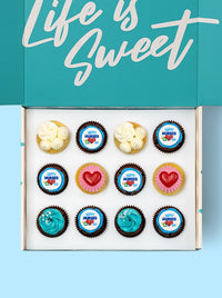 Cupcake Nurse day themed gift box for Melbourne delivery. Celebrate Nurse Day on May 12. 