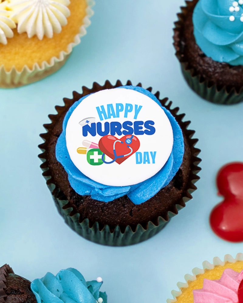 30 Nurses Day Mini Cupcake Gift Box