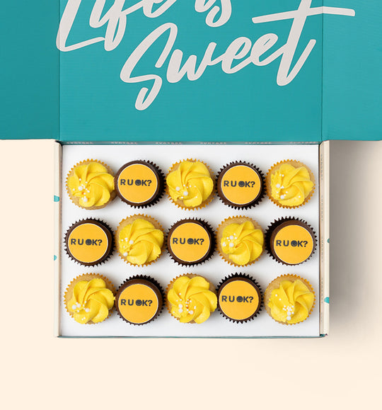 15 RUOK Mini Cupcake Gift Box - (V)