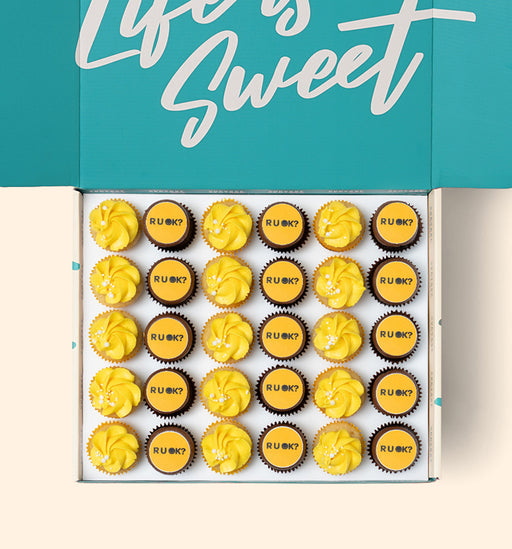 30 RUOK Day Mini Cupcake Gift Box