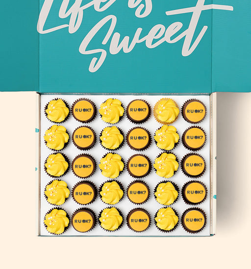 30 RUOK Mini Cupcake Gift Box - (GF)
