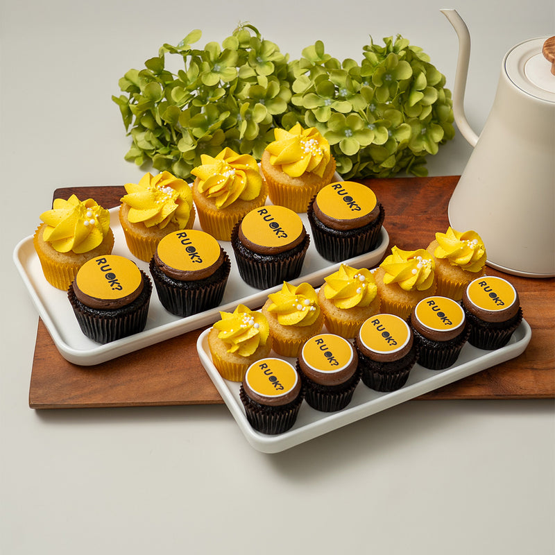 30 RUOK Mini Cupcake Gift Box - (GF)