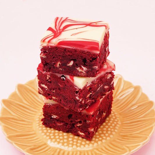 12 Red Velvet Brownie Gift Box -  Cupcake Central