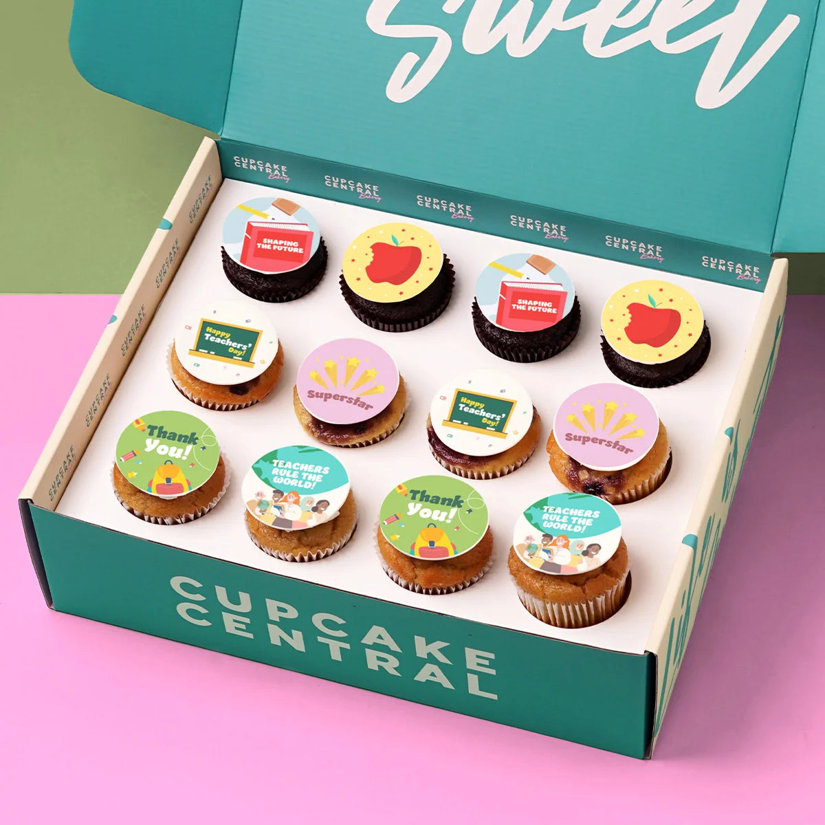 Teacher's Day - Gift Box (VEGAN) -  Cupcake Central