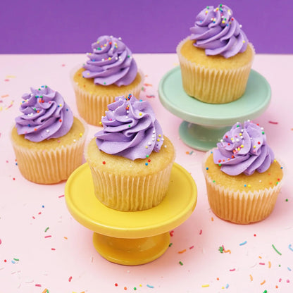 Wear it Purple - 12 Cupcake Gift Box (VEGAN) -  Cupcake Central