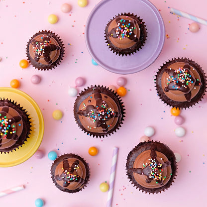 Chocolate (V+GF+LFM) - Mini Cupcake -  Cupcake Central