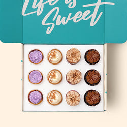 12 Assorted Cupcake Gift Box (VEGAN) -  Cupcake Central