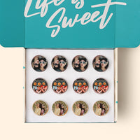 12 Cupcakes with Edible Logos Gift Box -  Cupcake Central
