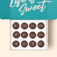 12 Choc Top (V+GF) Cupcake Gift Box -  Cupcake Central
