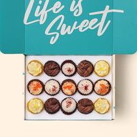 15 Assorted Mini Cupcake Gift Box (GF) -  Cupcake Central