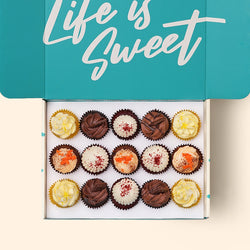 15 Assorted Mini Cupcake Gift Box (GF) -  Cupcake Central