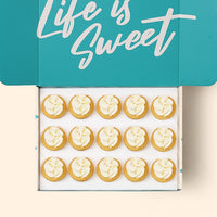 15 Vanilla Vanilla Mini Cupcake Gift Box -  Cupcake Central