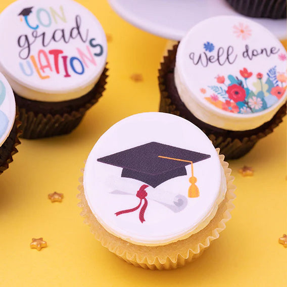 Graduation Themed Cupcakes - Gift Box -  Cupcake Central