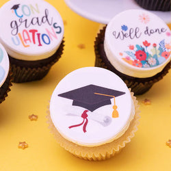 Graduation Themed Cupcakes - Gift Box -  Cupcake Central