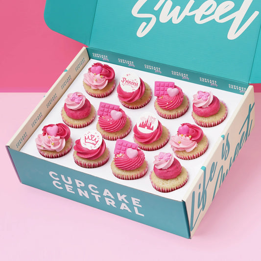 Princess Themed Cupcakes - Gift Box -  Cupcake Central