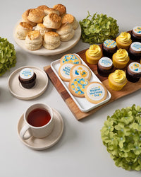 Event catering or corporate catering for Australia's biggest morning tea. Scones, Shortbread and Cupcakes