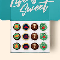12 x GO DEES Footy Cupcake Gift Box -  Cupcake Central