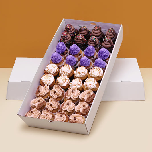 36 Cupcake Catering Dessert Box (VEGAN)
